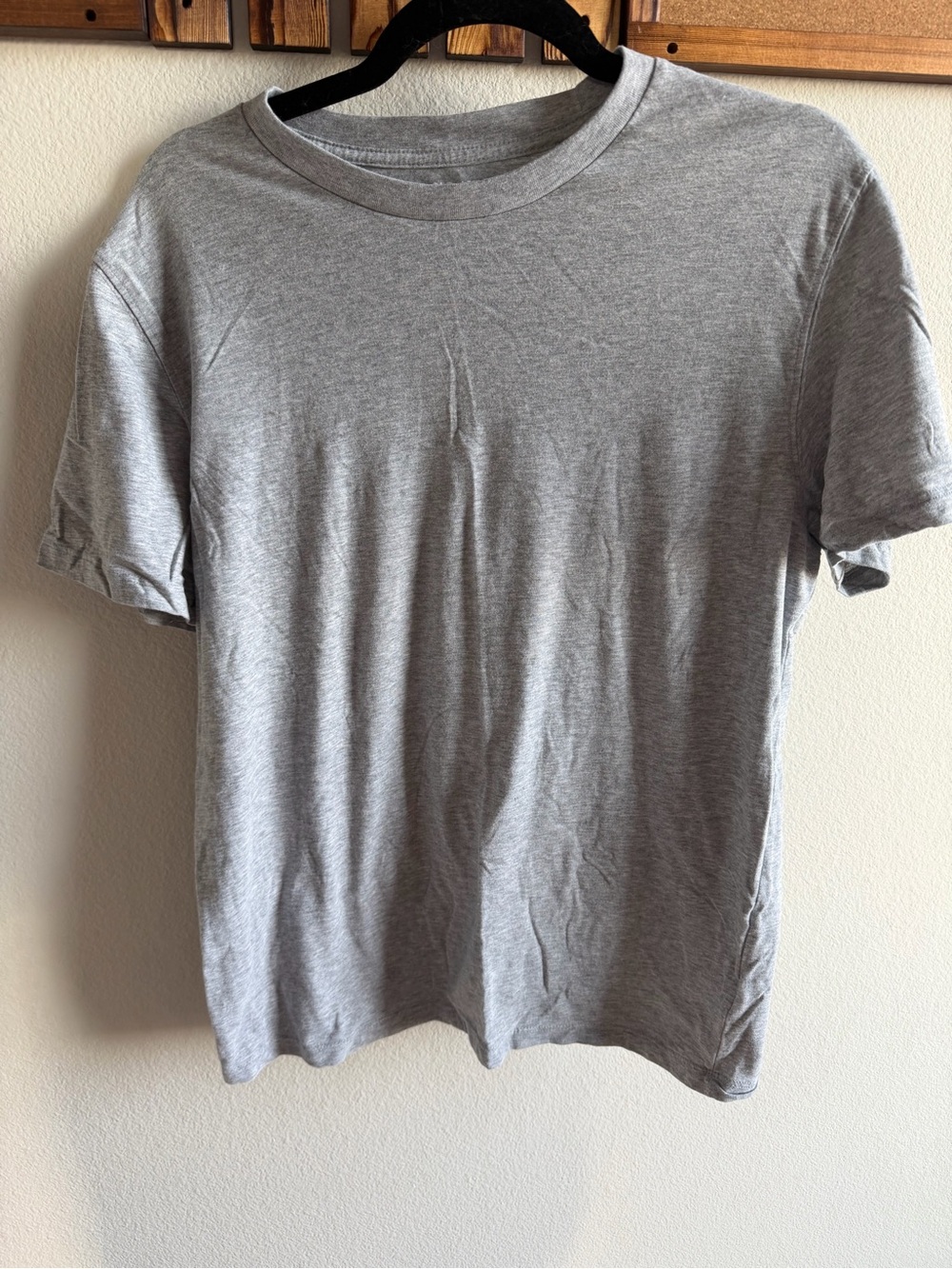 Men's Classic Crew Neck T-Shirt - Gray Old Navy M